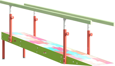 Mód. rampa 4P para escalera infantil