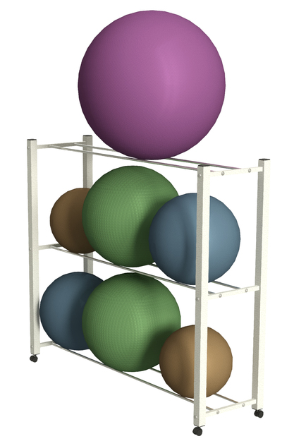 Soporte para balones tipo Bobath móvil