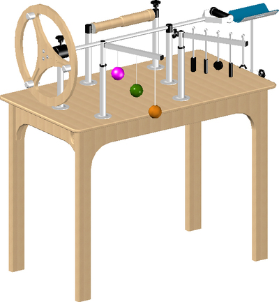 Mesa de manos de madera